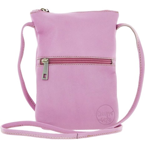 Citybag rosa 181 i skinn med blommigt foder Citybag rosa 181 i skinn med blommigt foder