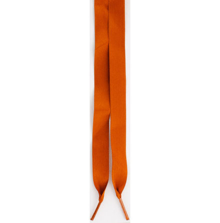 Skosnre satin orange 130cm lng