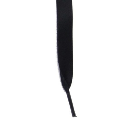 Skosnöre satin svart 150cm lång