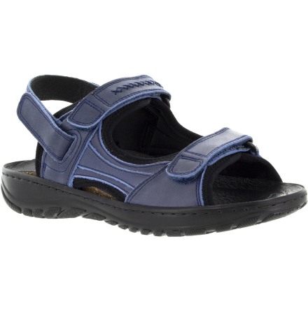 Erika marinbl sportsandal m avtagbar hlrem