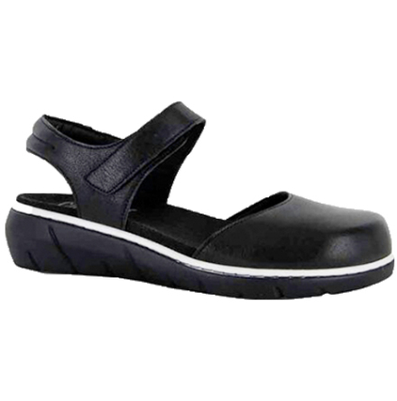 Mirva svart sandal med tckt t