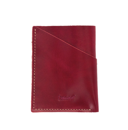 Korth�llare i skinn r�d