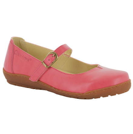 Dalia korall - ballerinor i skinn f�r dam med uttagbar innersula