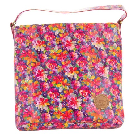 Stor skinnv�ska blommig ceriseblommig