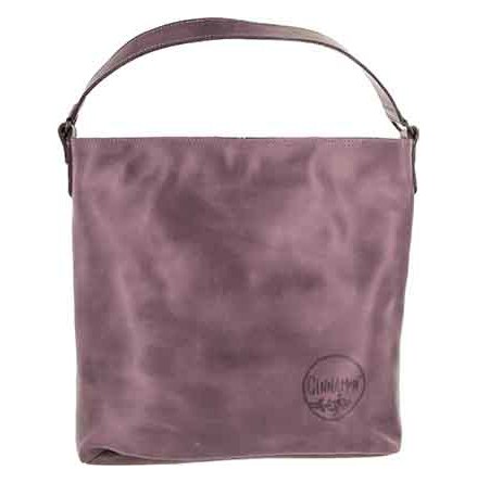 Stor skinnv�ska aubergine med blommigt foder