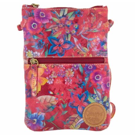 Citybag blommig 262 r�d