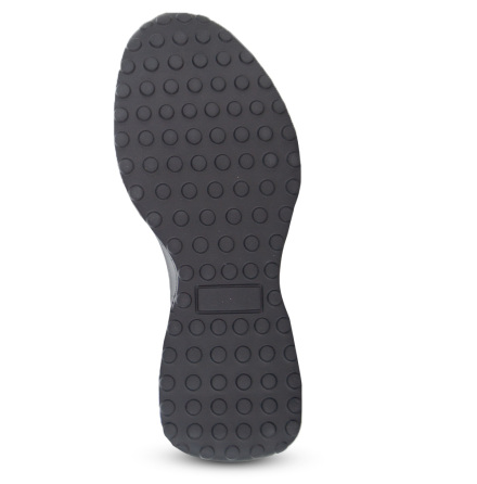 Ulrika svart med svart sula - sneaker i skinn f�r dam med h�g komfort 