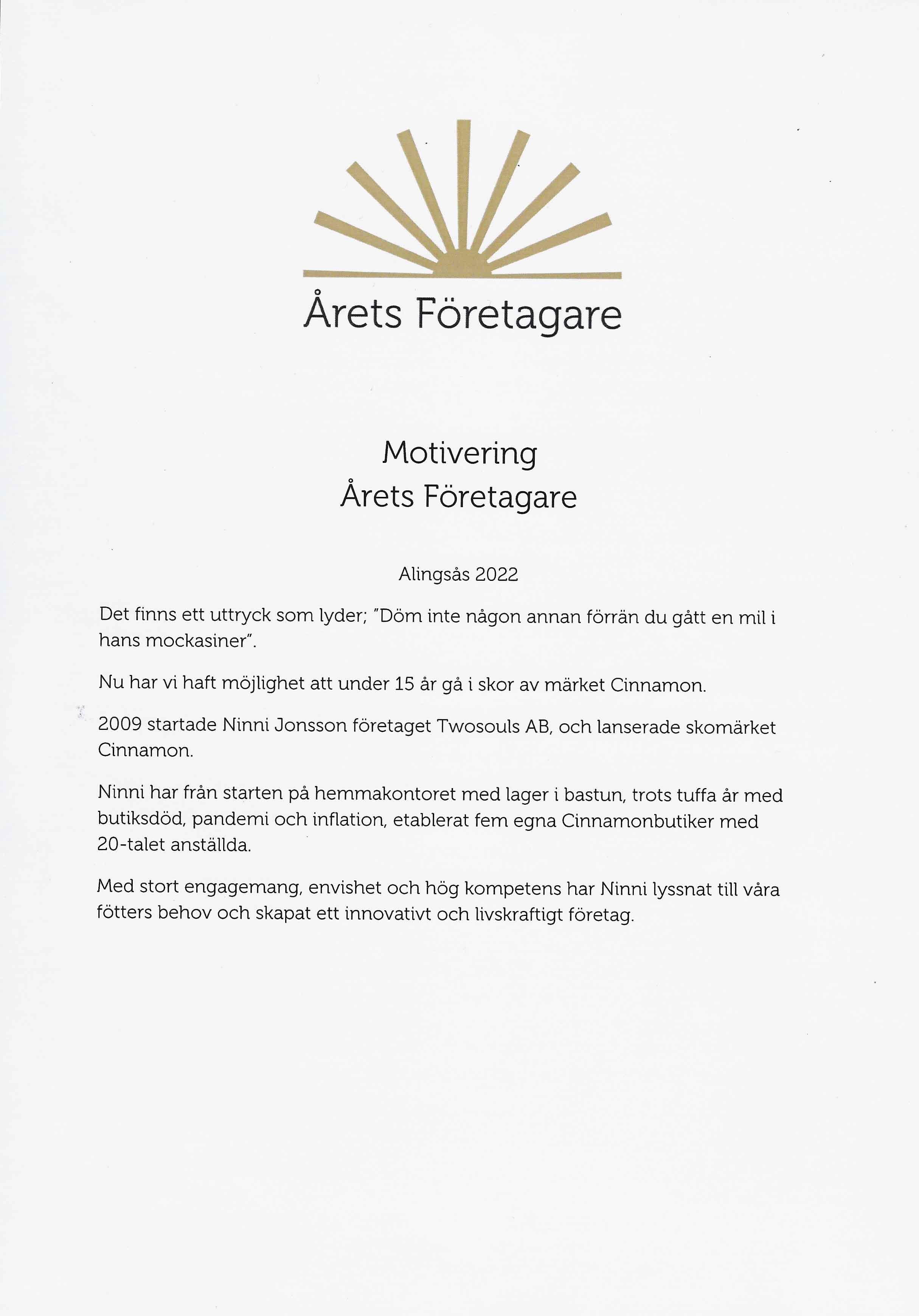 Årets företagare 2023